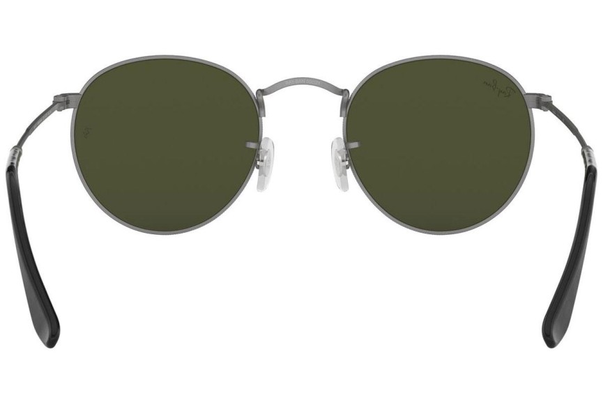 Sunčane naočale Ray-Ban Round Metal Metal RB3447 029 Okrugao Sivi