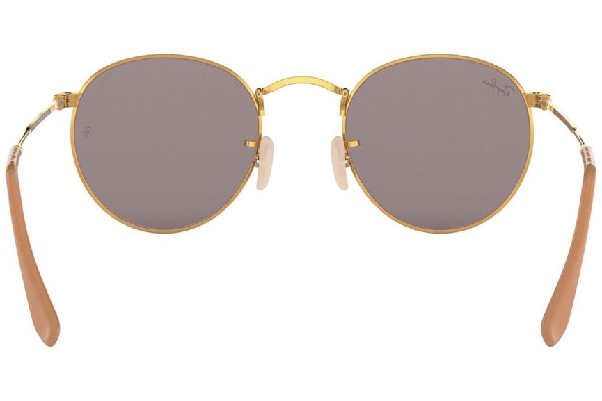 Sunčane naočale Ray-Ban Round Metal Evolve RB3447 9064V8 Okrugao Zlatni