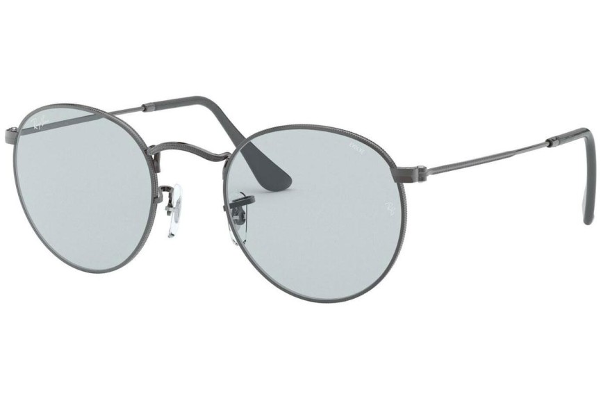 Sunčane naočale Ray-Ban Round Metal RB3447 004/T3 Okrugao Sivi