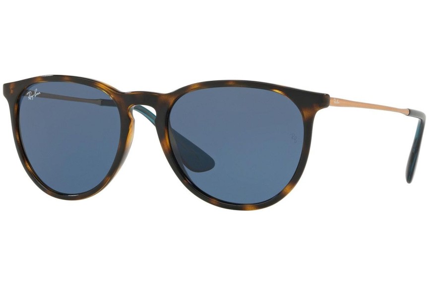 Sunčane naočale Ray-Ban Erika Color Mix RB4171 639080 Okrugao Havana