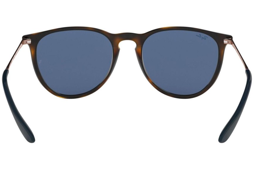 Sunčane naočale Ray-Ban Erika Color Mix RB4171 639080 Okrugao Havana