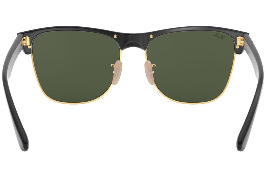 Sunčane naočale Ray-Ban Clubmaster Oversized RB4175 877 Zadebljani gornji dio Crni