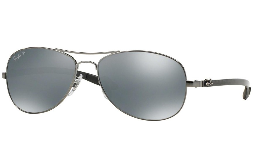 Sunčane naočale Ray-Ban RB8301 004/K6 Polarized Pilotski Sivi