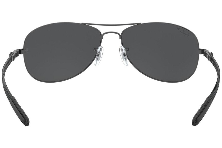 Sunčane naočale Ray-Ban RB8301 004/K6 Polarized Pilotski Sivi