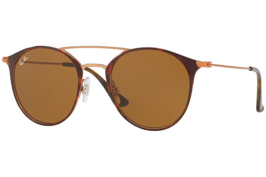 Sunčane naočale Ray-Ban RB3546 9074 Okrugao Havana