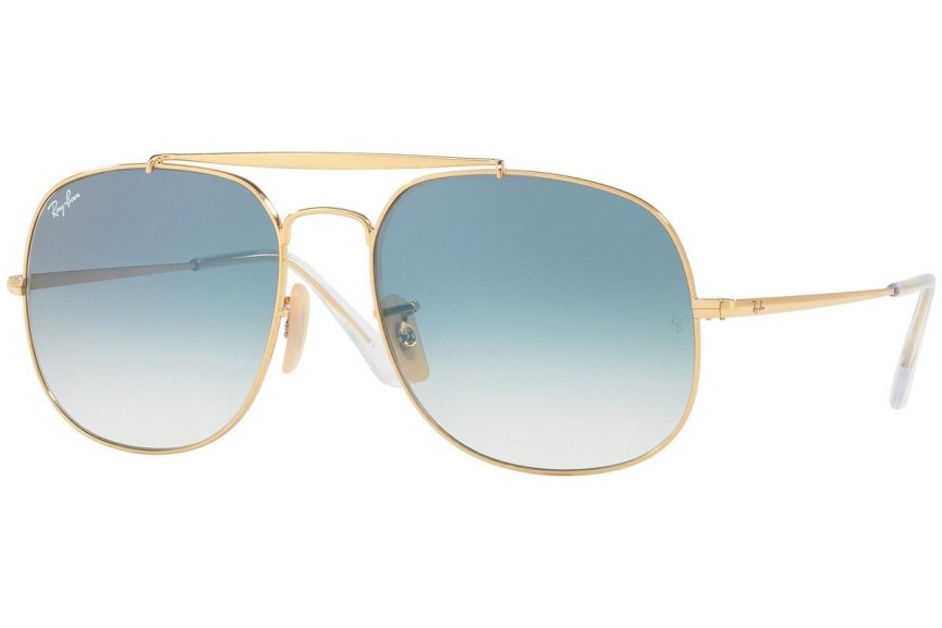 Sunčane naočale Ray-Ban The General RB3561 001/3F Pilotski Zlatni