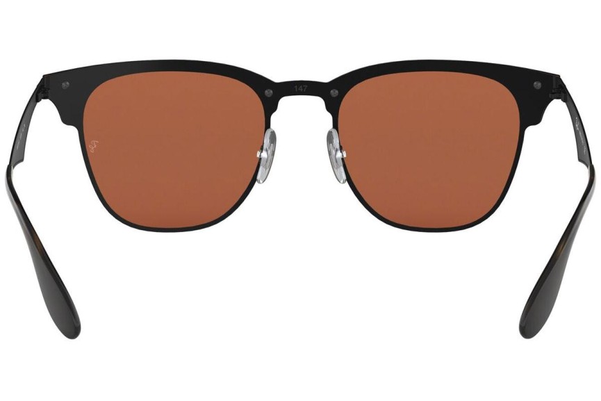 Sunčane naočale Ray-Ban Blaze Clubmaster Blaze Collection RB3576N 153/7V Zadebljani gornji dio Crni