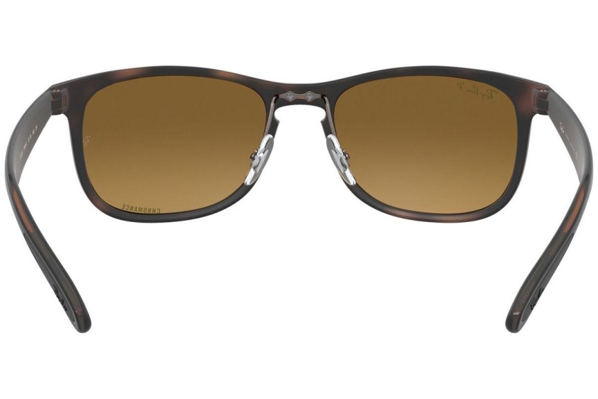 Sunčane naočale Ray-Ban Chromance Collection RB4263 894/A3 Polarized Pravokutan Havana