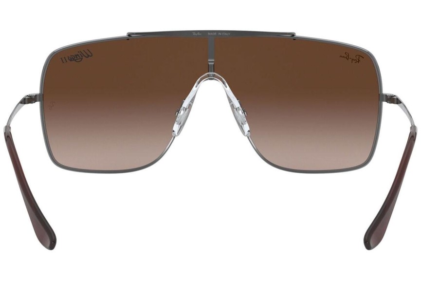 Sunčane naočale Ray-Ban Wings II RB3697 004/13 Spojene | Shield Sivi