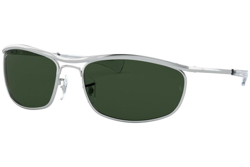 Sunčane naočale Ray-Ban Olympian I Deluxe RB3119M 003/31 Pravokutan Srebrni