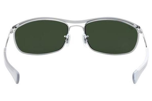 Sunčane naočale Ray-Ban Olympian I Deluxe RB3119M 003/31 Pravokutan Srebrni