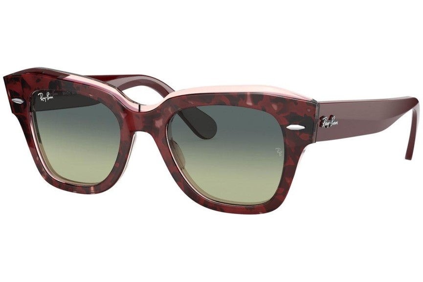 Sunčane naočale Ray-Ban State Street RB2186 1323BH Kvadratni Havana