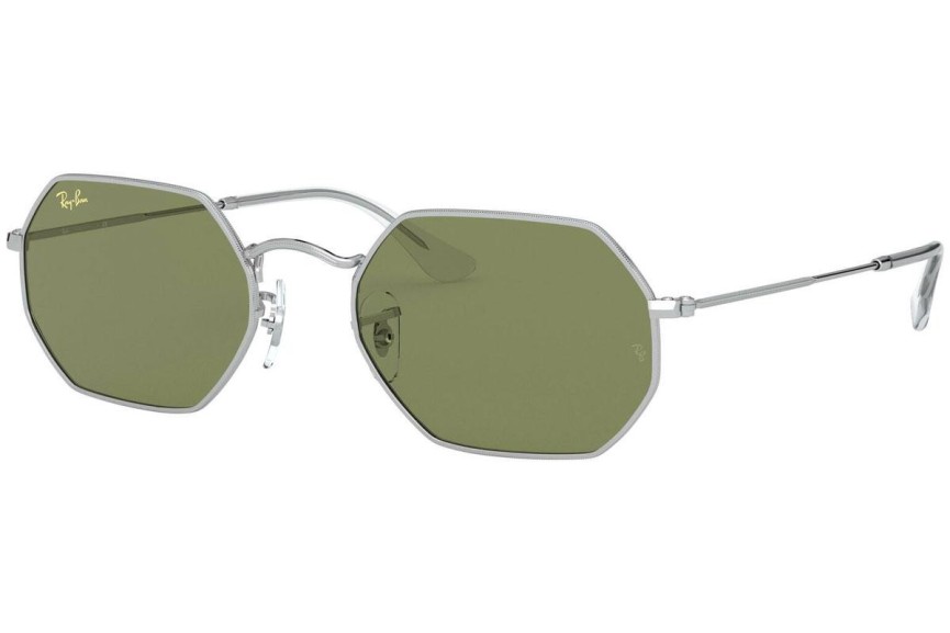 Sunčane naočale Ray-Ban Octagonal RB3556 91984E Okrugao Srebrni