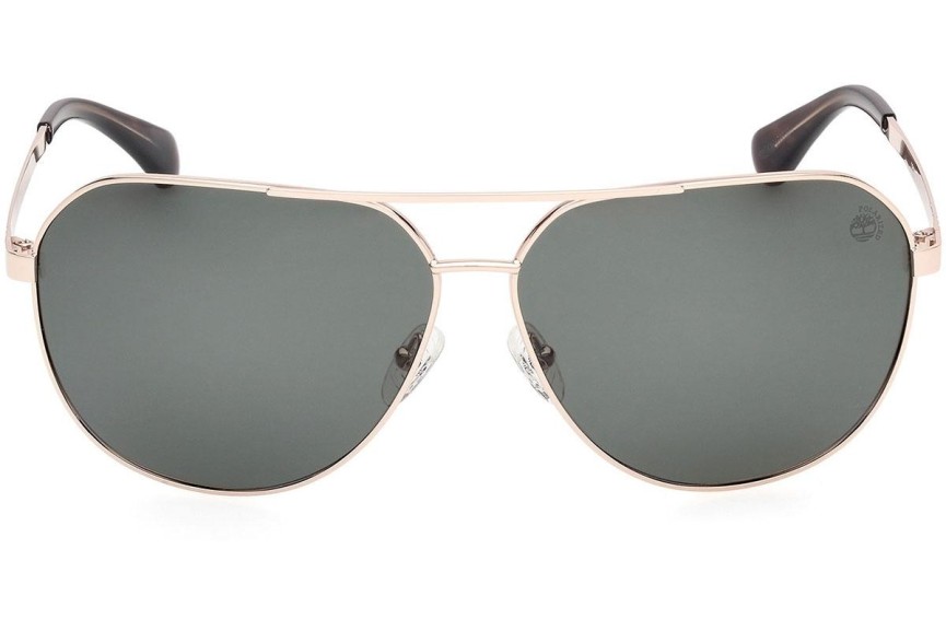 Sunčane naočale Timberland TB00029 32R Polarized Pilotski Zlatni