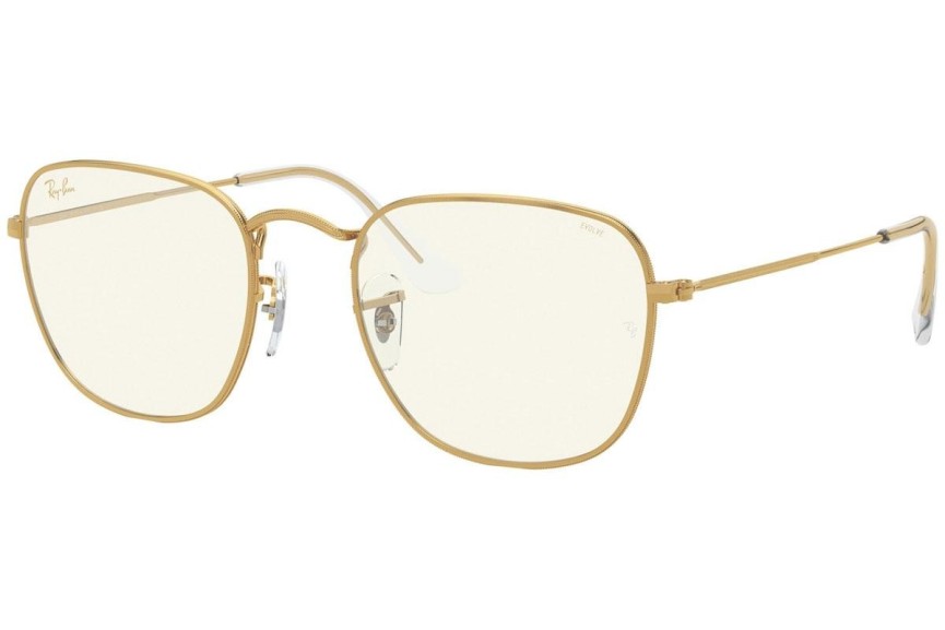 Sunčane naočale Ray-Ban Frank Everglasses RB3857 9196BL Kvadratni Zlatni