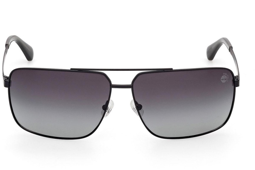 Sunčane naočale Timberland TB00030 02D Polarized Pilotski Crni