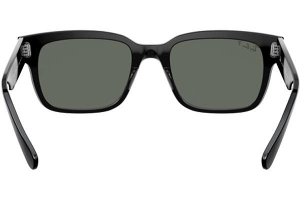 Sunčane naočale Ray-Ban Jeffrey RB2190 901/58 Polarized Kvadratni Crni