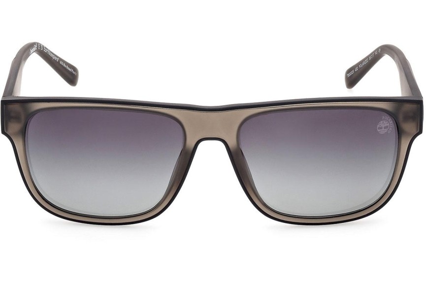 Sunčane naočale Timberland TB00025 45D Polarized Kvadratni Smeđi