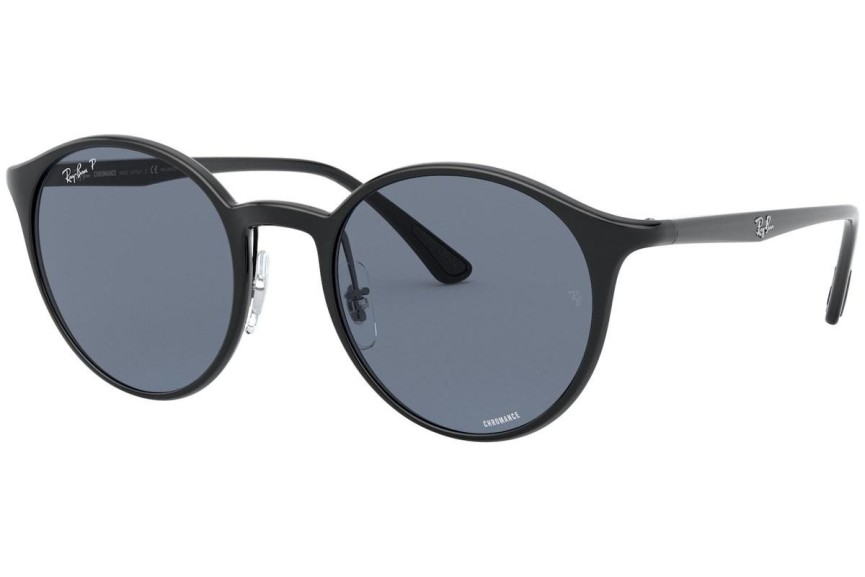 Sunčane naočale Ray-Ban Chromance Collection RB4336CH 601/BA Polarized Okrugao Crni