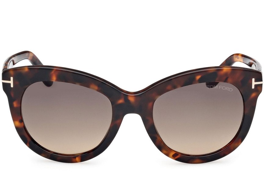 Sunčane naočale Tom Ford Odette FT1189 52F Cat Eye Havana