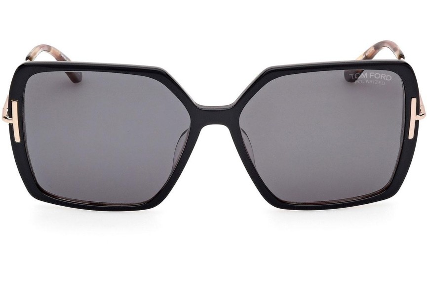 Sunčane naočale Tom Ford FT1039 05D Polarized Kvadratni Crni