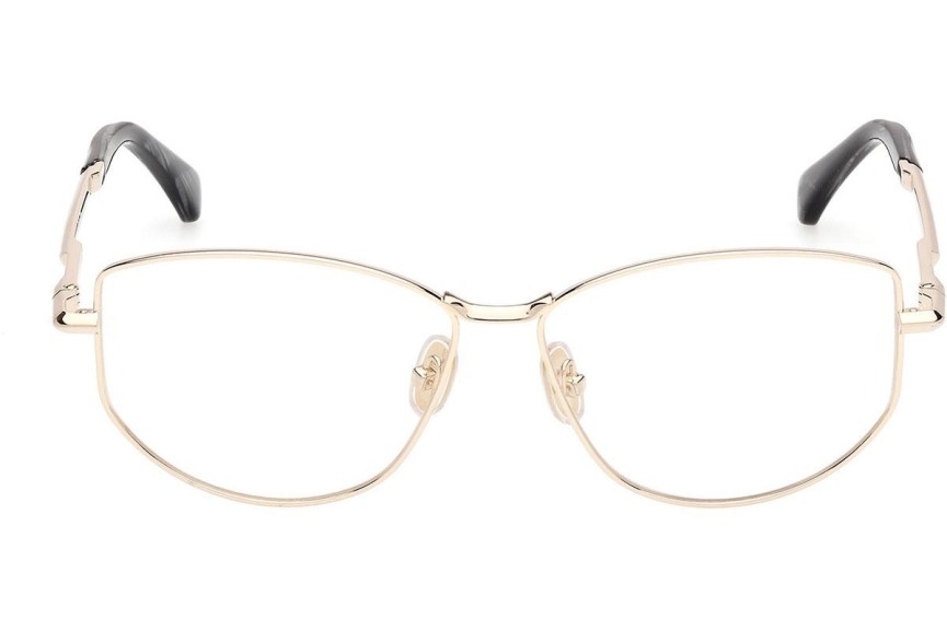 Naočale Max Mara MM5153 032 Cat Eye Zlatni