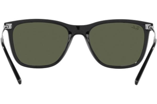 Sunčane naočale Ray-Ban RB4344 601/31 Kvadratni Crni