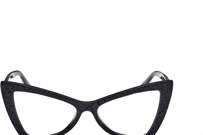 Naočale Guess GU50178 005 Cat Eye Crni