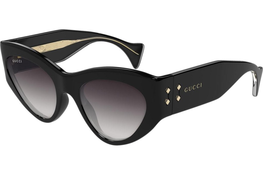 Sunčane naočale Gucci GG1704S 001 Cat Eye Crni