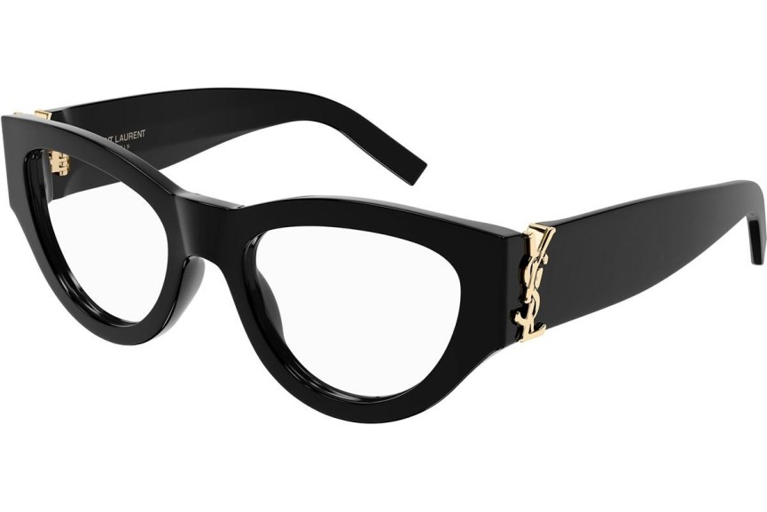 Naočale Saint Laurent SLM94OPT 001 Cat Eye Crni