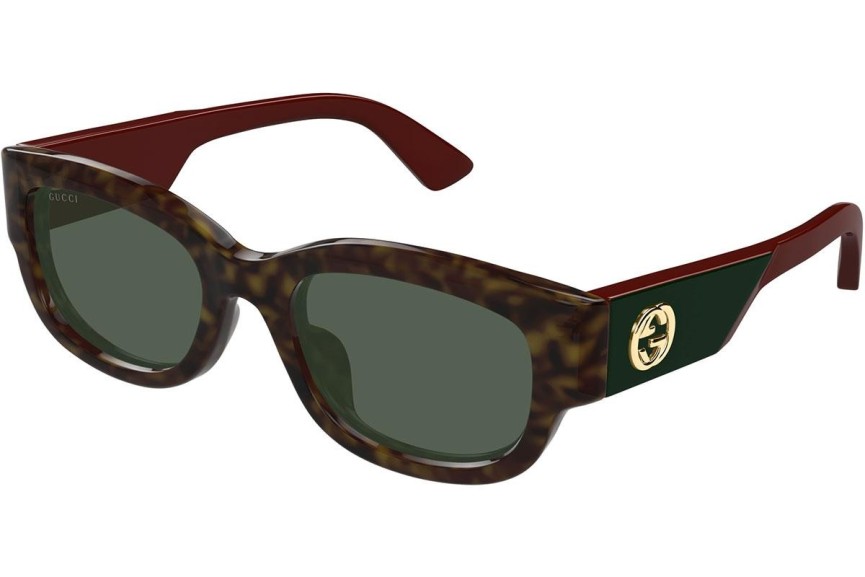 Sunčane naočale Gucci GG1667SK 002 Kvadratni Havana