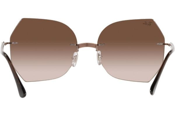 Sunčane naočale Ray-Ban Titanium Collection RB8065 155/13 Cat Eye Zlatni