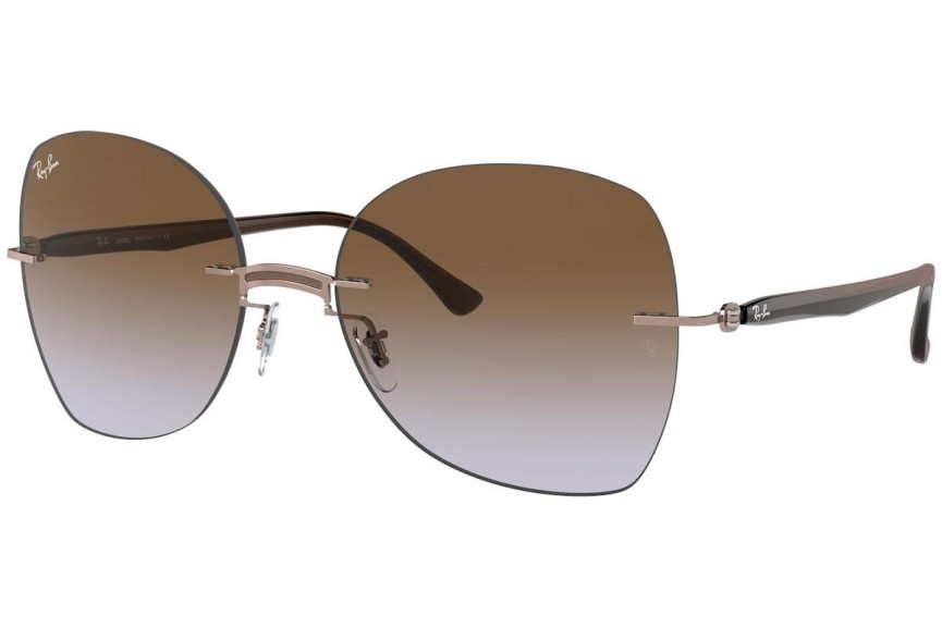 Sunčane naočale Ray-Ban Titanium Collection RB8066 155/68 Kvadratni Smeđi