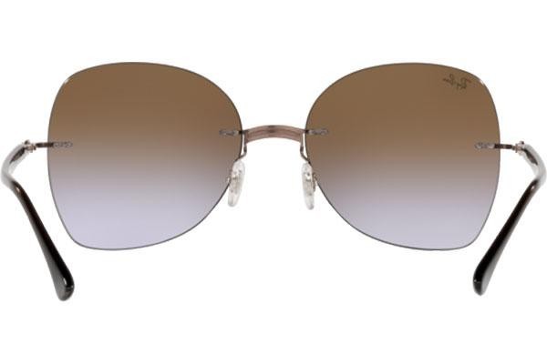 Sunčane naočale Ray-Ban Titanium Collection RB8066 155/68 Kvadratni Smeđi