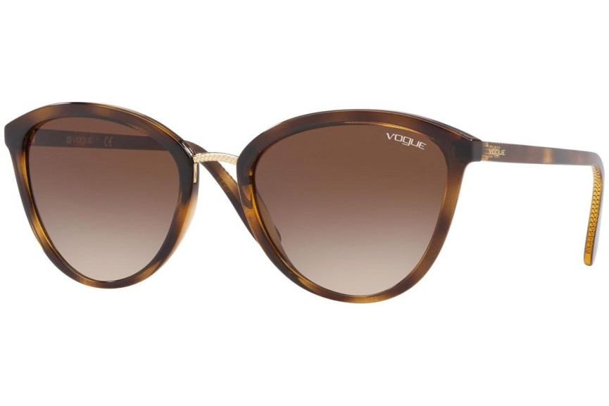 Sunčane naočale Vogue VO5270S W65613 Cat Eye Havana