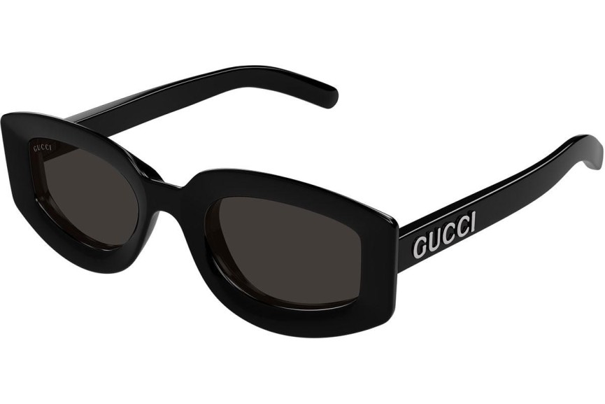 Sunčane naočale Gucci GG1719S 001 Pravokutan Crni