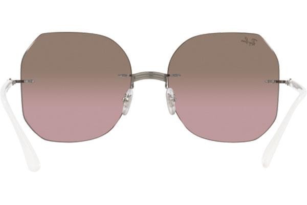 Sunčane naočale Ray-Ban Titanium Collection RB8067 159/14 Kvadratni Srebrni