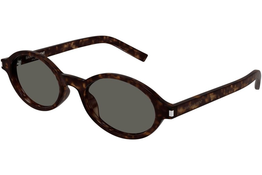 Sunčane naočale Saint Laurent SL751JEANNE 002 Ovalni Havana