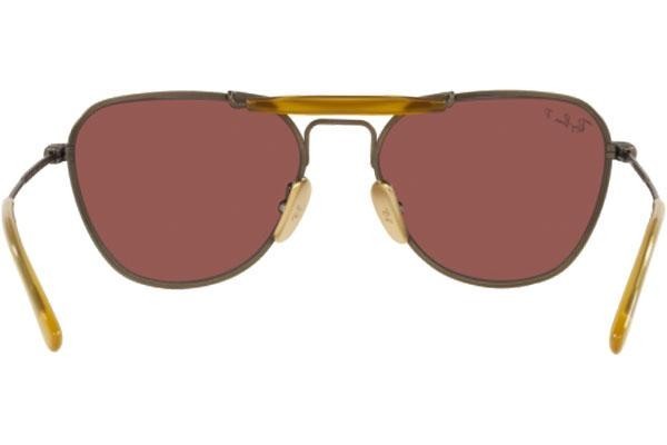 Sunčane naočale Ray-Ban Chromance Collection RB8064 9207AL Polarized Posebni Smeđi