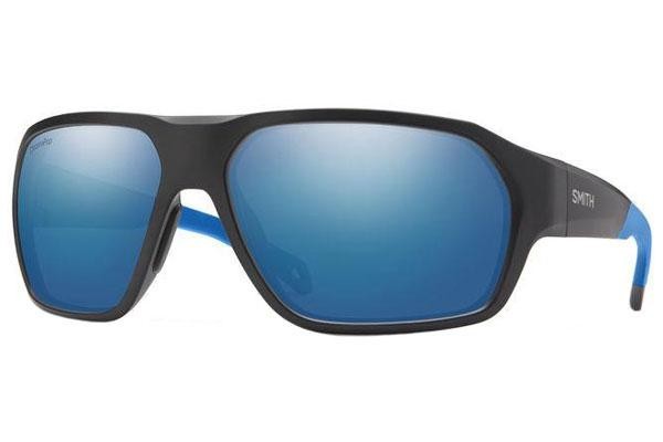 Sunčane naočale Smith DECKBOSS 0VK/QG Polarized Pravokutan Crni