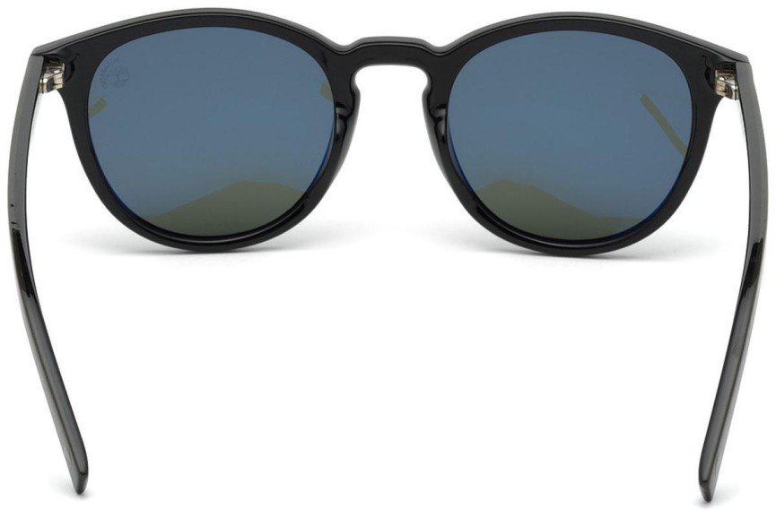 Sunčane naočale Timberland TB9197 01R Polarized Okrugao Crni