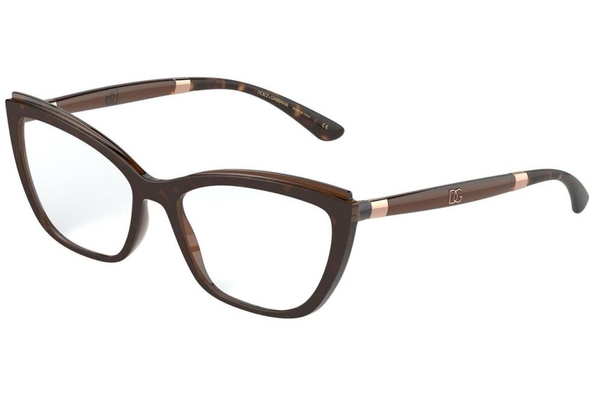 Naočale Dolce & Gabbana DG5054 3185 Cat Eye Havana