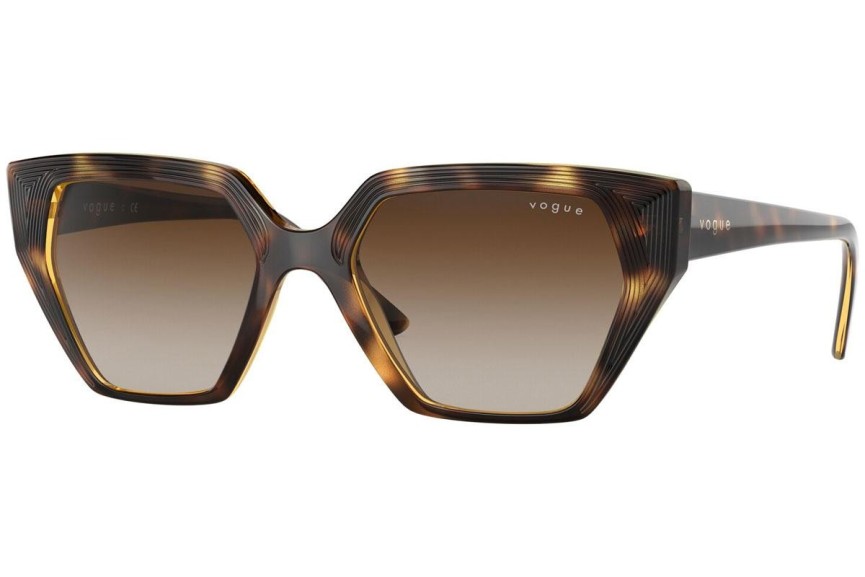 Sunčane naočale Vogue Eyewear VO5376S W65613 Kvadratni Havana