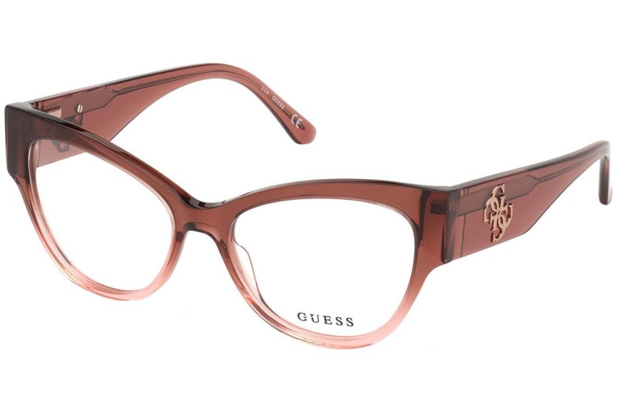 Naočale Guess GU2789 047 Cat Eye Smeđi