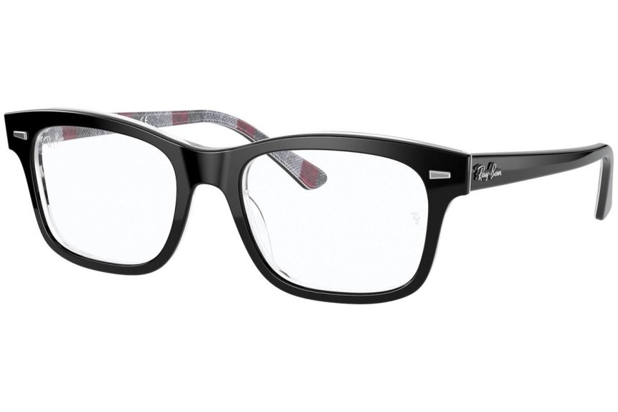 Naočale Ray-Ban Mr Burbank RX5383 8089 Kvadratni Crni