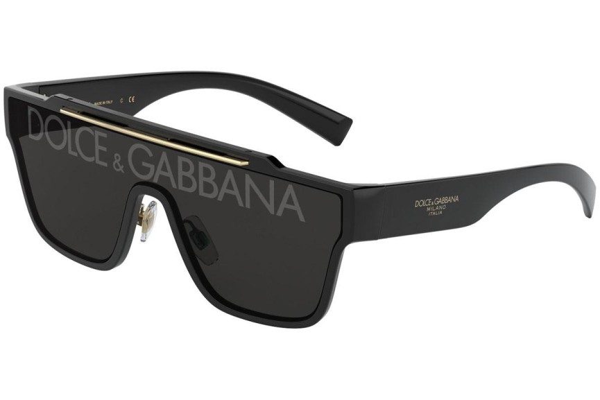 Sunčane naočale Dolce & Gabbana DG6125 501/M Spojene | Shield Crni