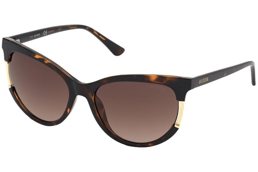 Sunčane naočale Guess GU7725 52F Cat Eye Havana