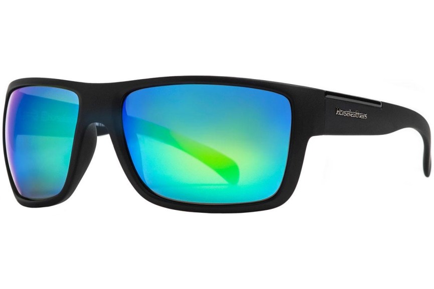 Sunčane naočale Horsefeathers Zenith AM071B Polarized Pravokutan Crni