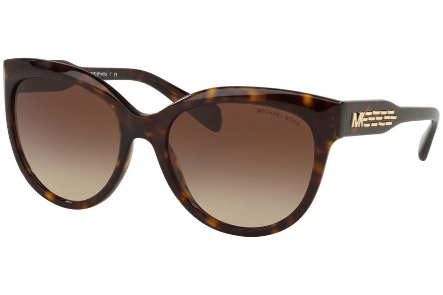 Sunčane naočale Michael Kors Portillo MK2083 300613 Cat Eye Havana