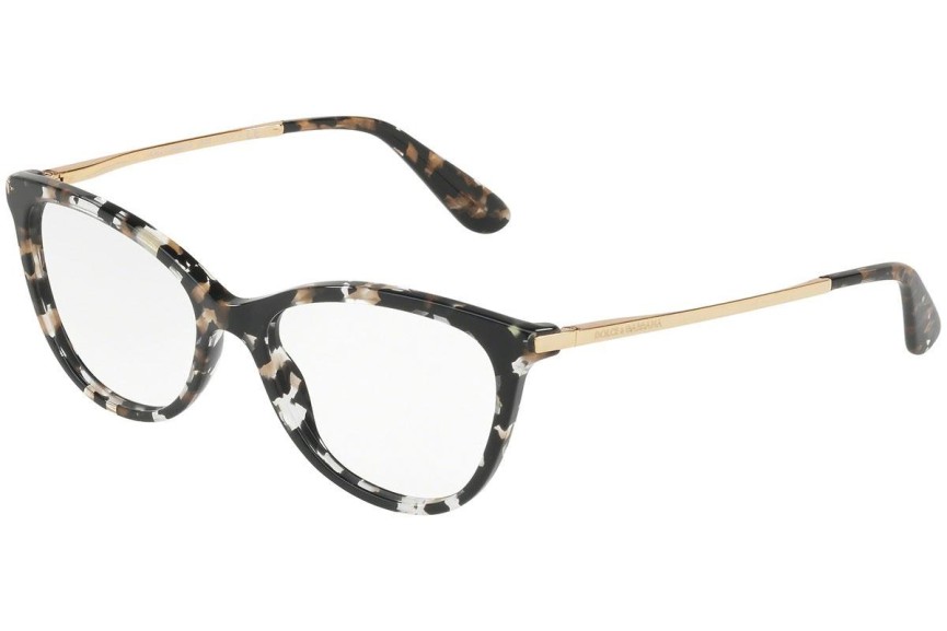 Naočale Dolce & Gabbana DG3258 911 Cat Eye Smeđi